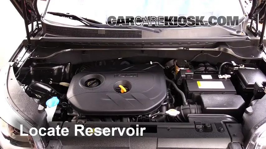2014 Kia Soul ! 2.0L 4 Cyl. Windshield Washer Fluid